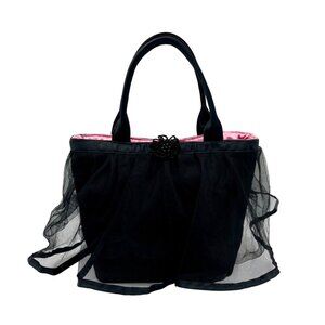 Victoria Horner Black Top-Handle Bag
